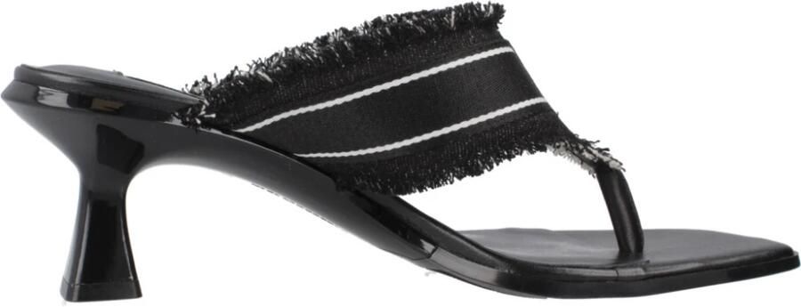 Karl Lagerfeld PANACHE II BORDER SLIDE Zwart