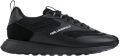 Karl Lagerfeld Lage Sneakers KAIRO Lo Lace Mix - Zwart