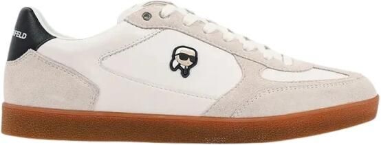 Karl Lagerfeld Sneakers laag 'Ikon Kandidate' lichtgrijs wit