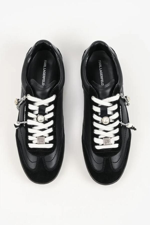 Karl Lagerfeld Sneakers laag zwart - Foto 4