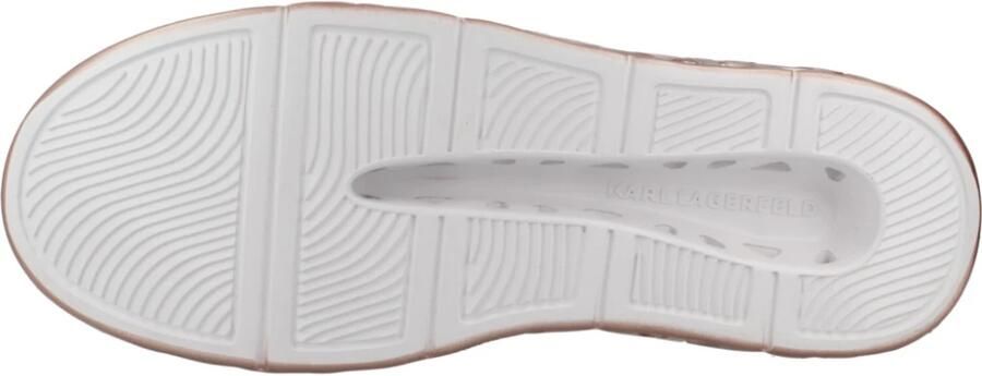 Karl Lagerfeld Low-Top Sneakers Kapri Kite Lo Lace Lthr in wit - Foto 8