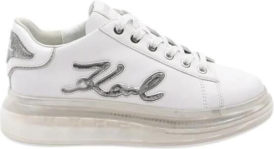 Karl Lagerfeld Low-Top Sneakers Kapri Kushion Signia Glitterflow in wit