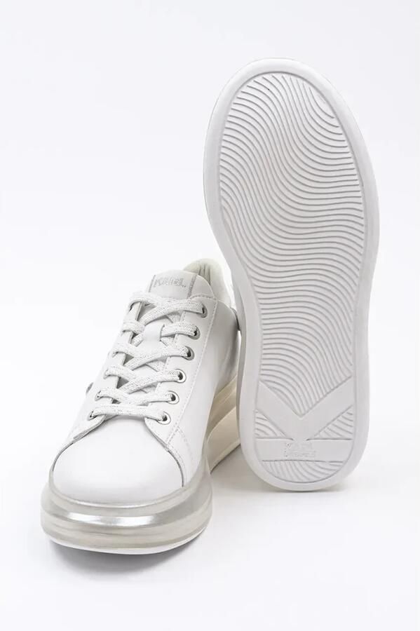 Karl Lagerfeld Low-Top Sneakers Kapri Kushion Signia Glitterflow in wit - Foto 5