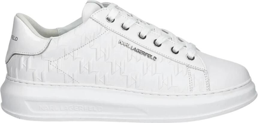 Karl Lagerfeld Lage Sneakers KAPRI MENS Monogram Emboss Lo