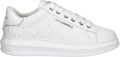 Karl Lagerfeld Lage Sneakers KAPRI MENS Monogram Emboss Lo - Wit