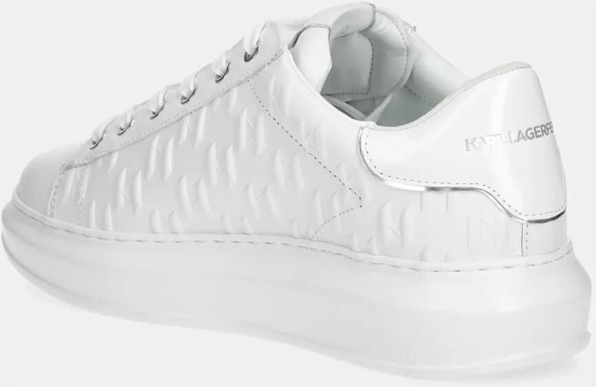 Karl Lagerfeld Lage Sneakers KAPRI MENS Monogram Emboss Lo - Foto 4
