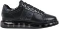 Karl Lagerfeld Sneakers laag basaltgrijs zwart wit - Zwart
