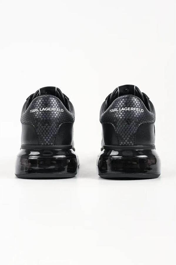 Karl Lagerfeld Sneakers laag basaltgrijs zwart wit - Foto 3