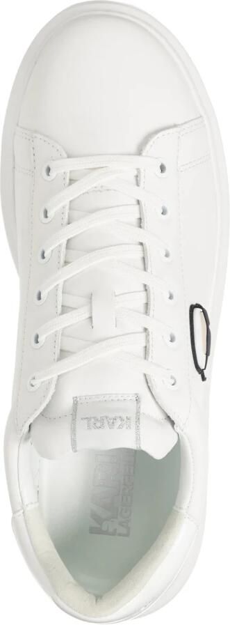 Karl Lagerfeld K Ikonik Kapri Sneakers Vetersluiting Effen Patroon White Heren - Foto 8