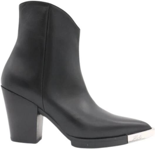 Karl Lagerfeld Kl37250 Cow Enkellaarsjes