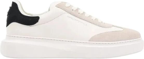 Karl Lagerfeld Sneakers laag zwart wit offwhite