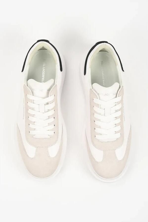 Karl Lagerfeld Sneakers laag zwart wit offwhite - Foto 4