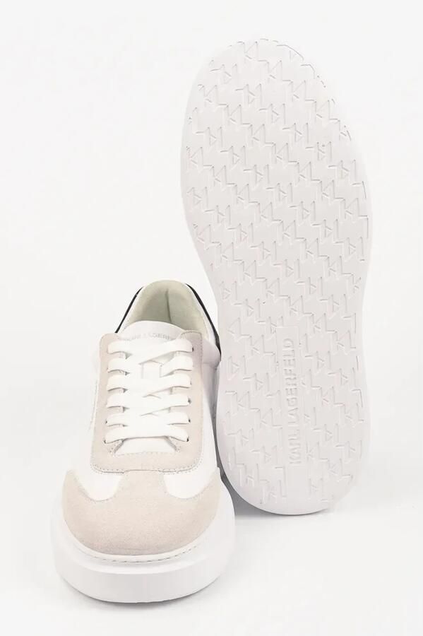 Karl Lagerfeld Sneakers laag zwart wit offwhite - Foto 5
