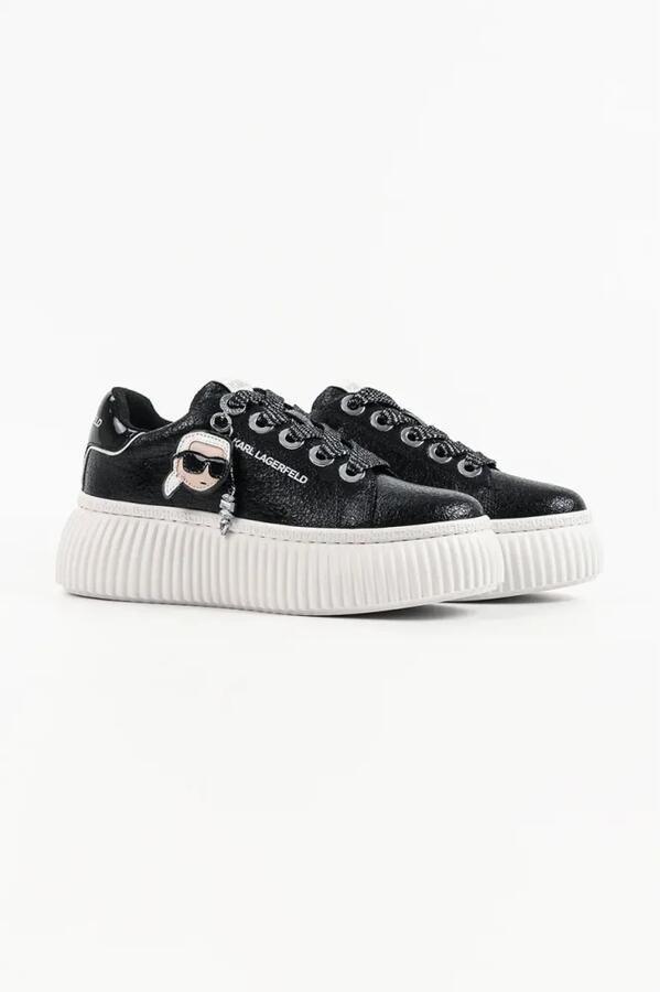 Karl Lagerfeld Sneakers laag ' IKON ' zwart