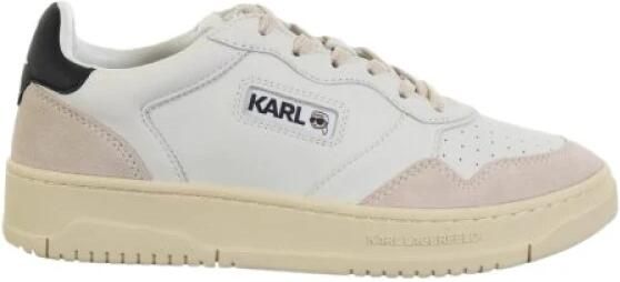 Karl Lagerfeld Sneakers Krew Kounter Low Lace Wit Dames - Foto 3