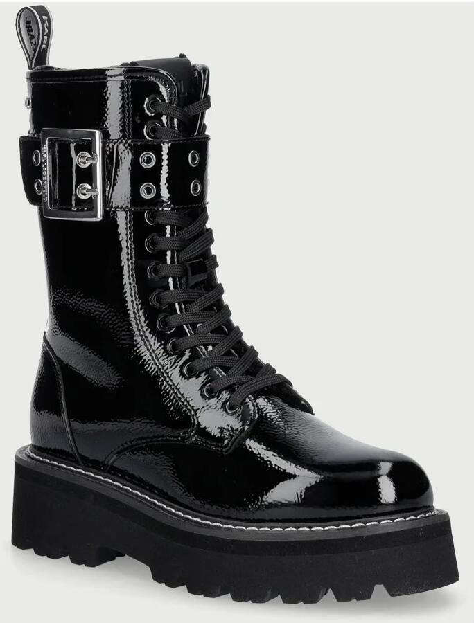 Karl Lagerfeld Kyla Lace-Up Buckle Laarzen - Foto 3
