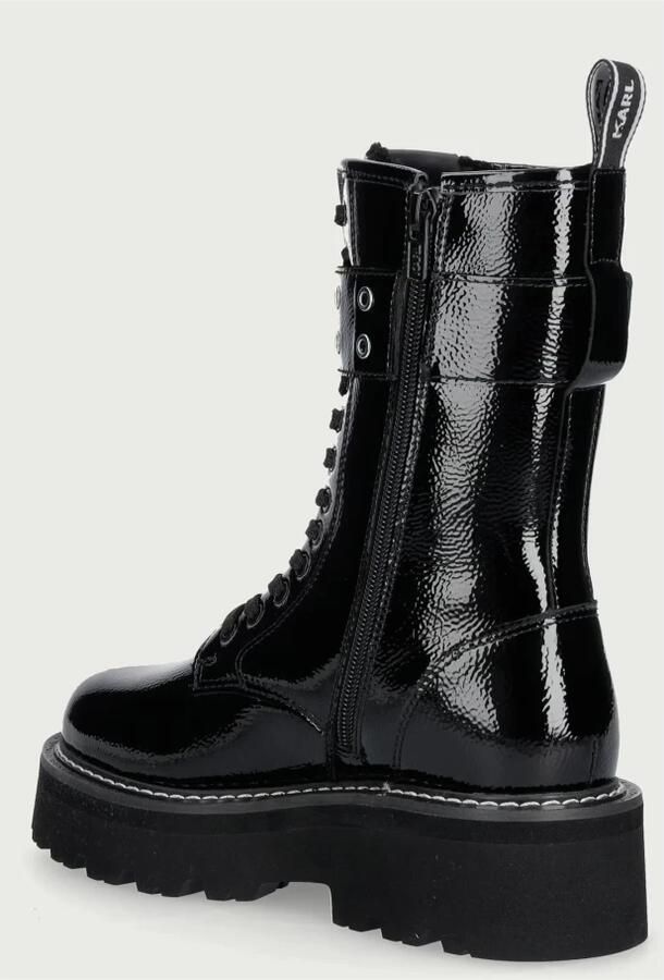 Karl Lagerfeld Kyla Lace-Up Buckle Laarzen - Foto 4