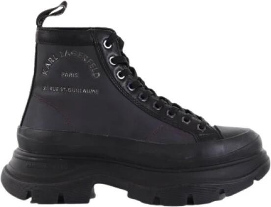 Karl Lagerfeld Luna Lace-Up Boots