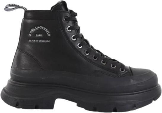 Karl Lagerfeld Lunar Maison Mid Lace Boots