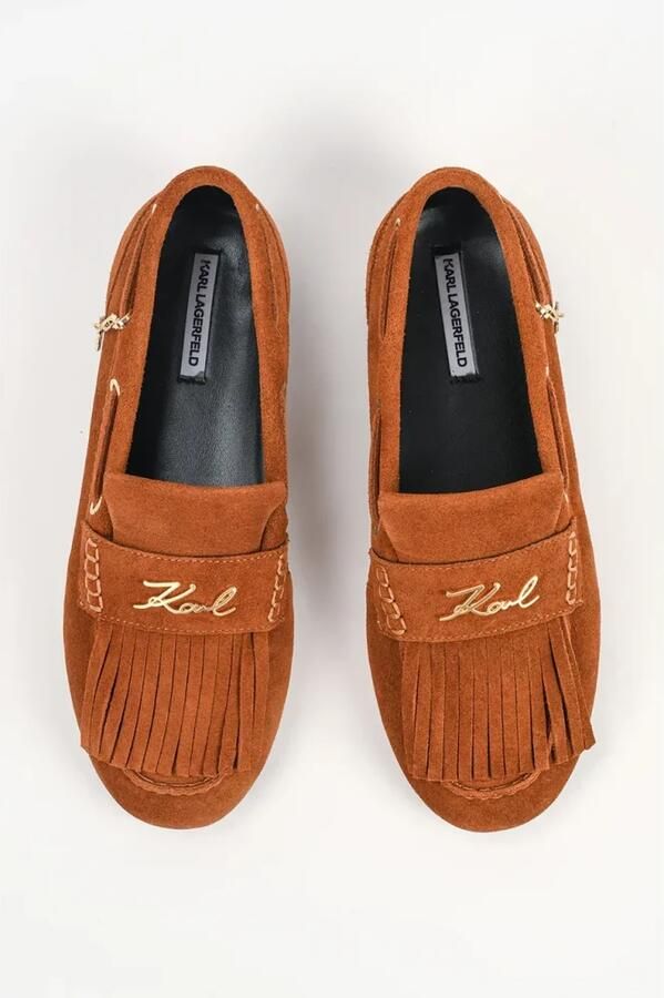 Karl Lagerfeld Mocassins bruin - Foto 4