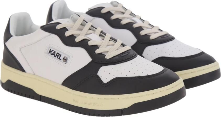 Karl Lagerfeld Multicolor Leren Lage Vetersneakers