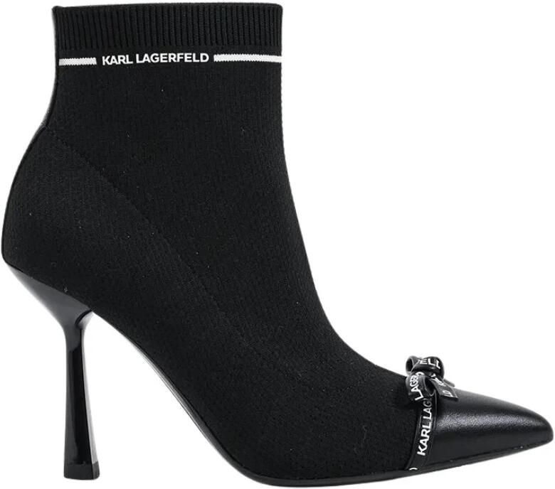 Karl Lagerfeld Pandara Gebreide Laarzen met Studs