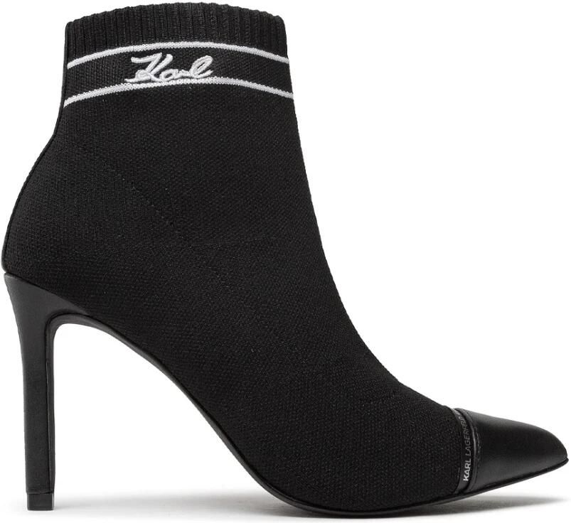 Karl Lagerfeld Pandara Mid Knit Signia Boot