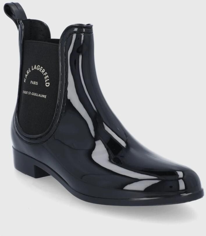 Karl Lagerfeld Boots & laarzen Kalosh II Maison Karl Ankle Bt in zwart - Foto 2