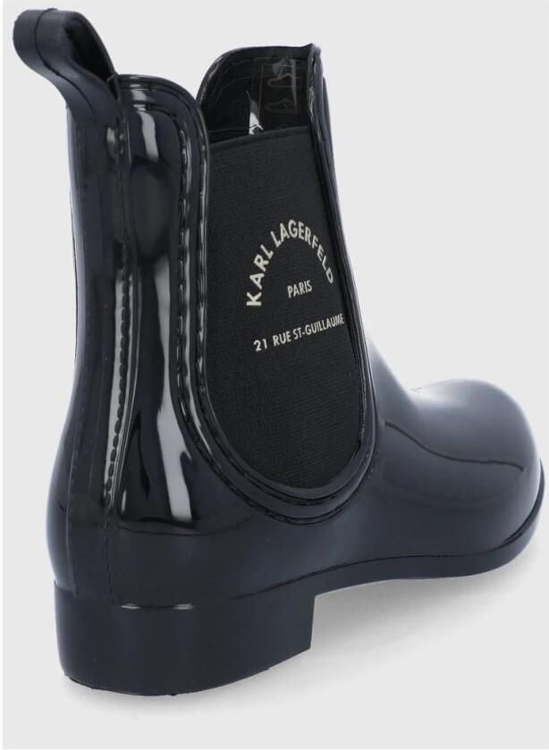 Karl Lagerfeld Boots & laarzen Kalosh II Maison Karl Ankle Bt in zwart - Foto 4