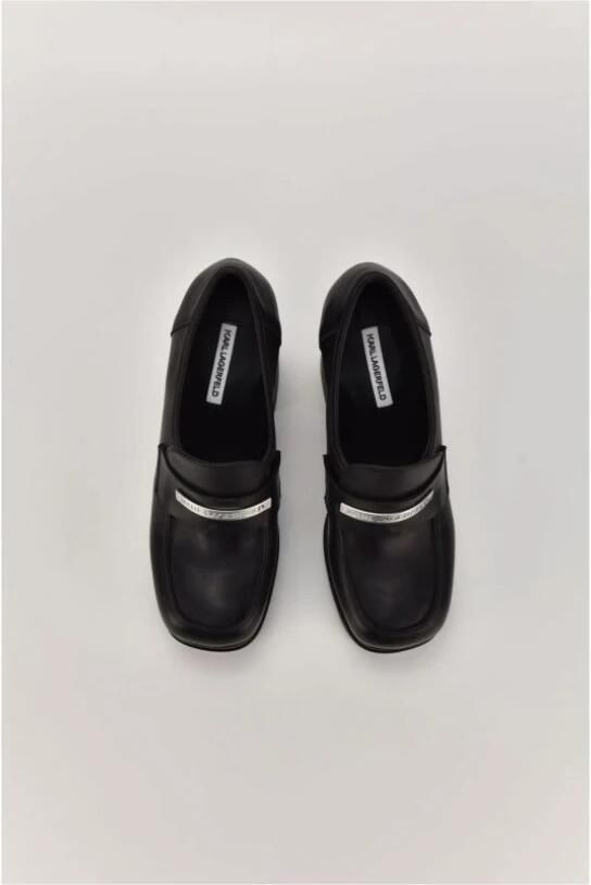 Karl Lagerfeld Loafers & ballerina schoenen Strada Karl Plaque Loafer in zwart - Foto 2