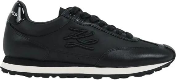 Karl Lagerfeld Sneakers laag 'Sonar' zwart wit