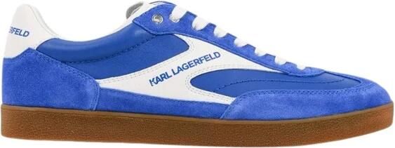 KARL LAGERFELD JEANS Sneakers laag 'Kandidate' blauw wit