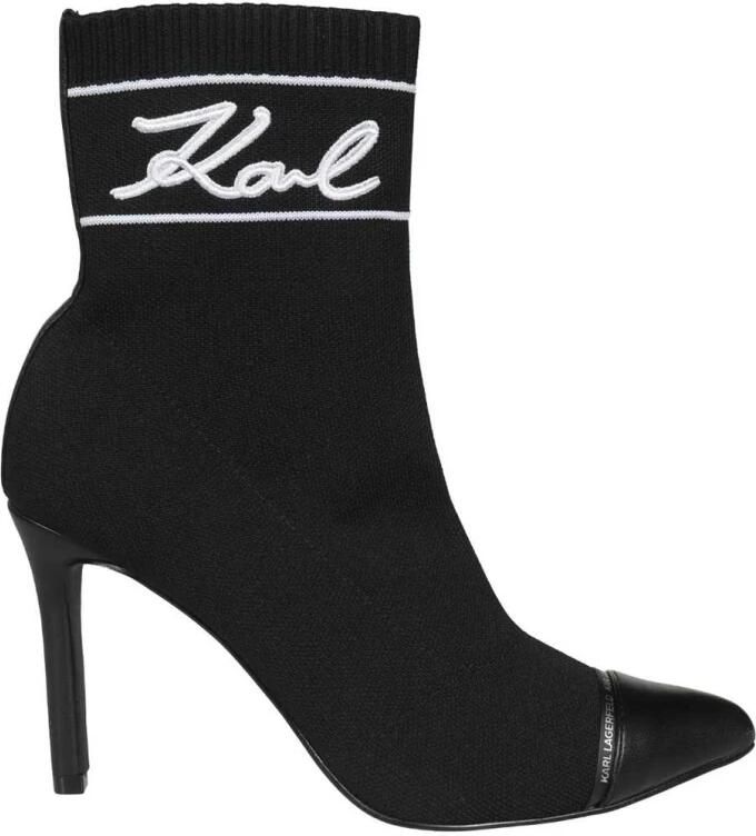 Karl Lagerfeld Sock Ankle Boots