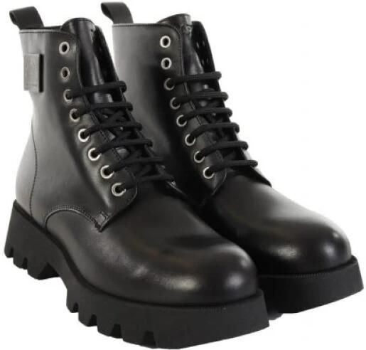 Karl Lagerfeld Terra Firma Mid Lace Boot Kl11150 Zwart Heren - Foto 2