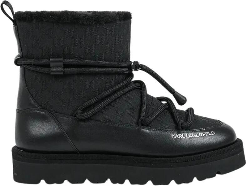 Karl Lagerfeld Thermo Laarzen met vetersluiting
