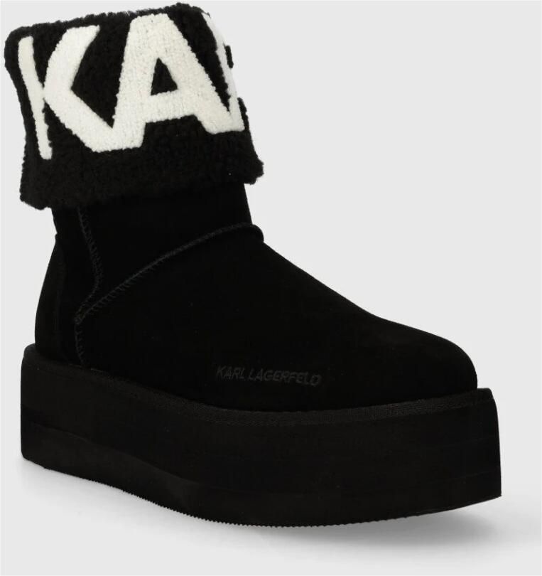 Karl Lagerfeld Boots & laarzen Thermo Karl Logo Ankle Boot in zwart - Foto 2
