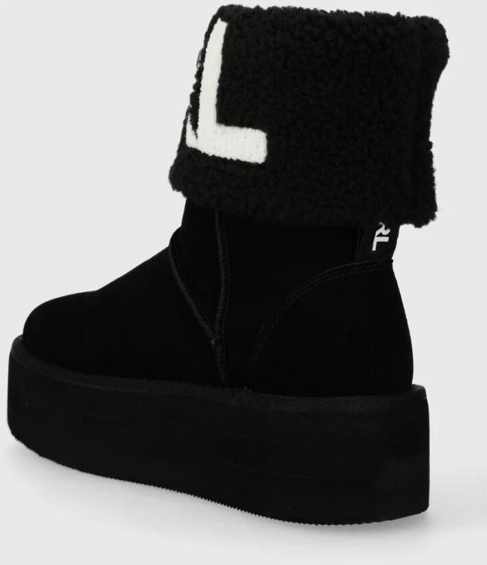 Karl Lagerfeld Boots & laarzen Thermo Karl Logo Ankle Boot in zwart - Foto 3