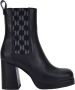 Karl Lagerfeld Monogrammed Lavinia III Stijlvol Ontwerp Black Dames - Thumbnail 1