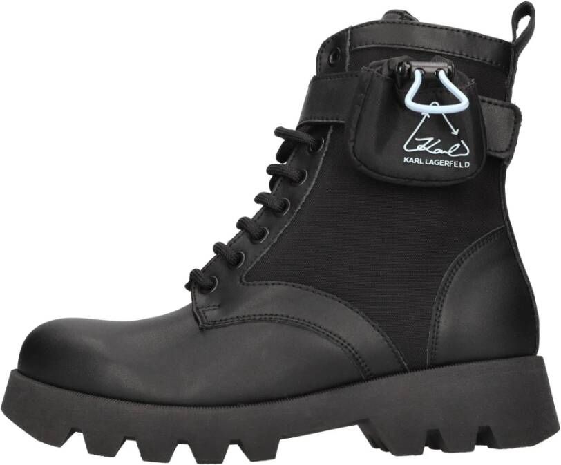 Karl Lagerfeld Boots Terra Firma Eco Pouch Zwart Dames