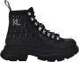 Karl Lagerfeld Sneakers Luna Reflektor Mid Lace in zwart - Thumbnail 1