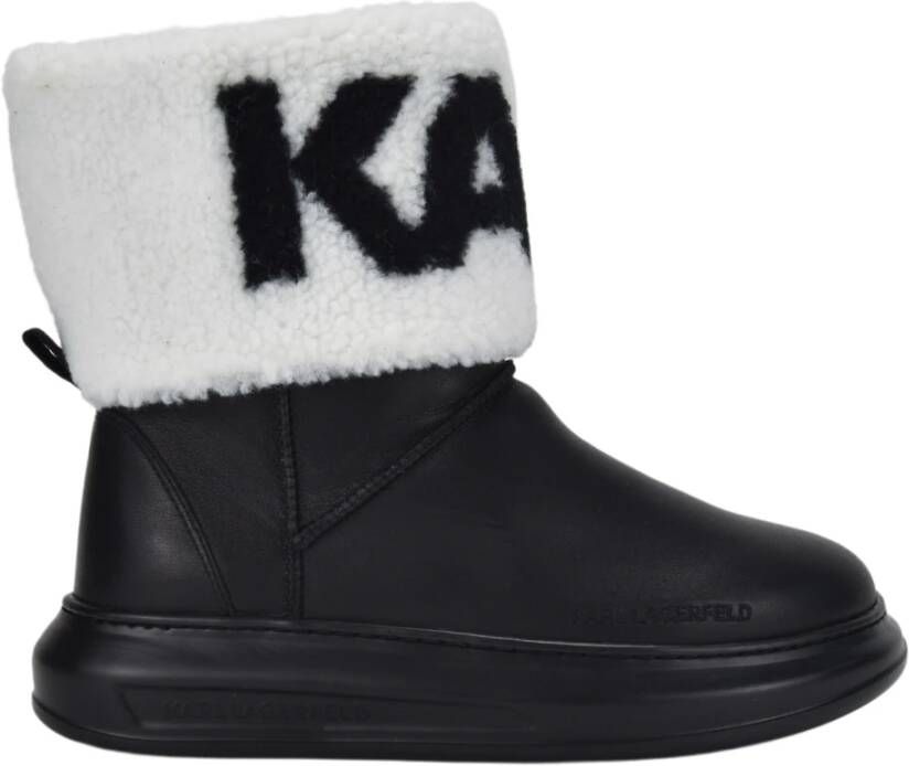 Karl Lagerfeld Boots & laarzen Kapri Kosi Karl Logo Ankle Boot in zwart