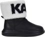 Karl Lagerfeld Boots & laarzen Kapri Kosi Karl Logo Ankle Boot in zwart - Thumbnail 1