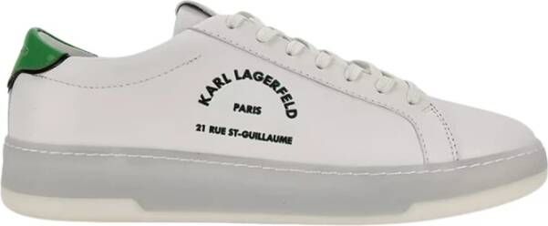 Karl Lagerfeld Maison Kourt III Sneakers White Heren
