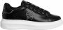 Karl Lagerfeld 's shoes leather trainers sneakers Kapri Plexikonic Zwart - Thumbnail 2