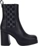 Karl Lagerfeld Monogrammed Lavinia III Stijlvol Ontwerp Black Dames - Thumbnail 1