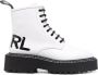 Karl Lagerfeld Patrol II borstelogo enkellaarsjes - Thumbnail 1