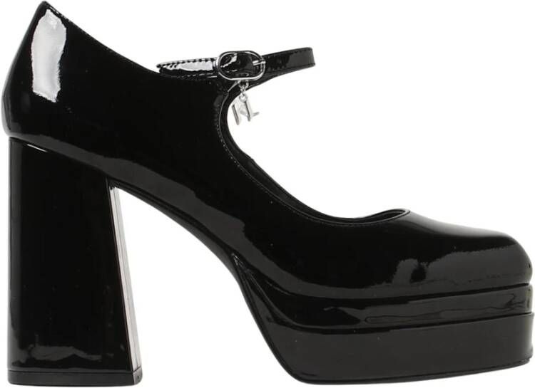 Karl Lagerfeld Platform Lakleren Pumps