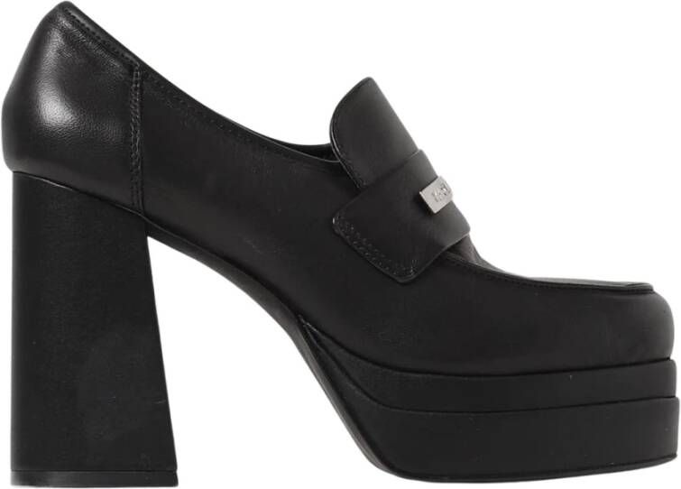 Karl Lagerfeld Platform Loafers Chunky Heel