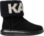 Karl Lagerfeld Platte Enkellaarsjes - Thumbnail 1
