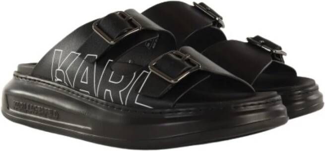 Karl Lagerfeld Kapri Mens Double Bu Shoes Zwart Heren